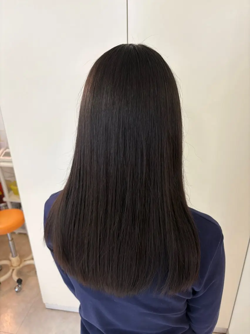 ロング カット トリートメント の ざきのヘアスタイル