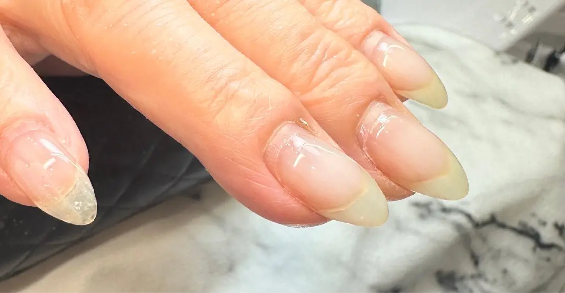 ネイル クリアネイル ハンドネイル ameria meguのネイルデザイン