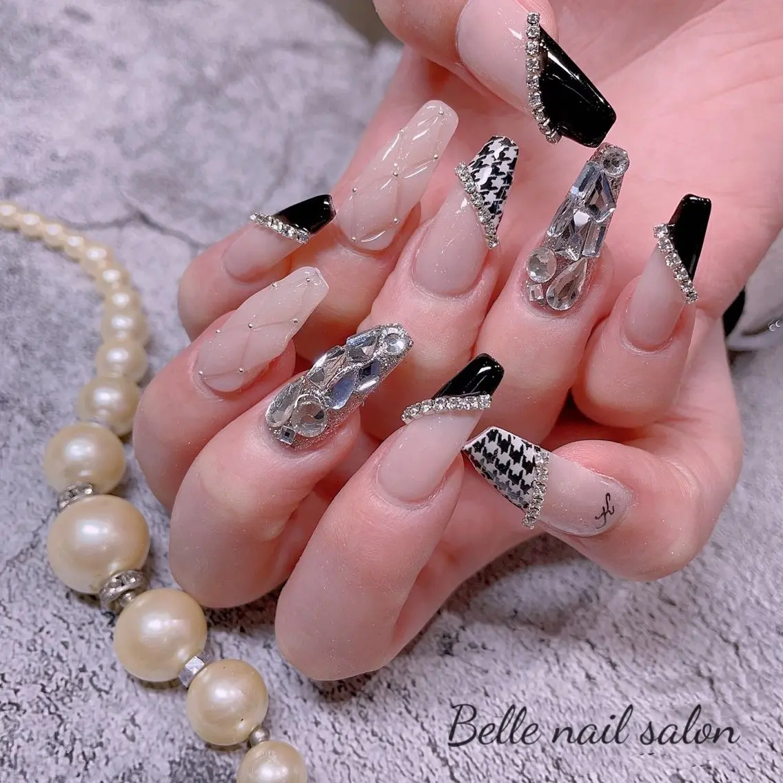 ネイル オーロラネイル フットネイル 韓国ネイル ラメ(グリッター) ラメグラデーション ハンドネイル Belle nail salon 新小岩のネイルデザイン