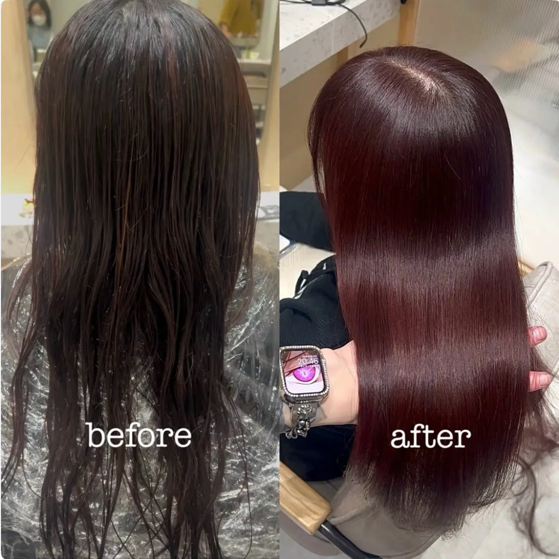 ロング ピンクラベンダー 髪質改善 トリートメント カット ヘアカラー トリートメント 💎髪質改善/艶髪 💎mizuki💎のヘアスタイル