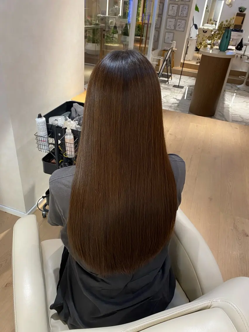ロング 髪質改善 髪質改善ストレート ✂️前田龍之介のヘアスタイル