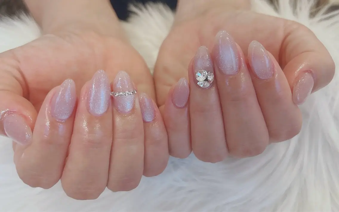 ネイル マグネットネイル 🍒 すみれ🍒のネイルデザイン