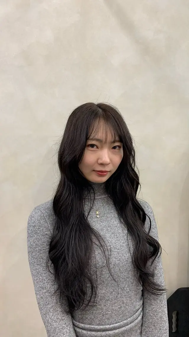 ロング カラー チバ ヒロトのヘアスタイル