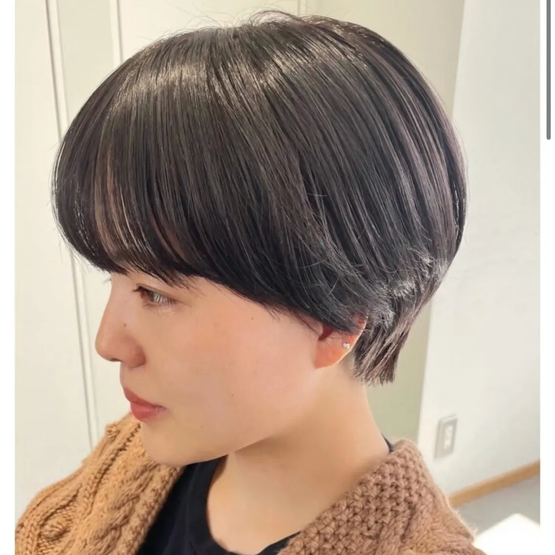 ショート 丸みショート ショートヘア 🎯🦖ʜᴀɴᴀ 似合わせショート🌷のヘアスタイル