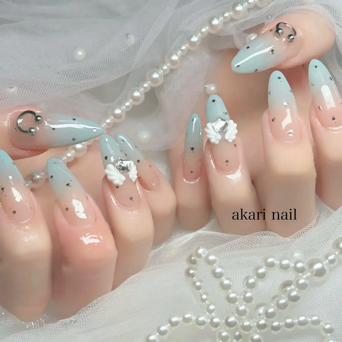 ネイル ハンドネイル AKARI nail💅のネイルデザイン