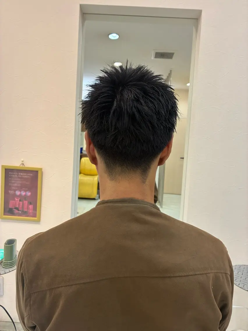 メンズ 刈り上げ 田地 隼のヘアスタイル