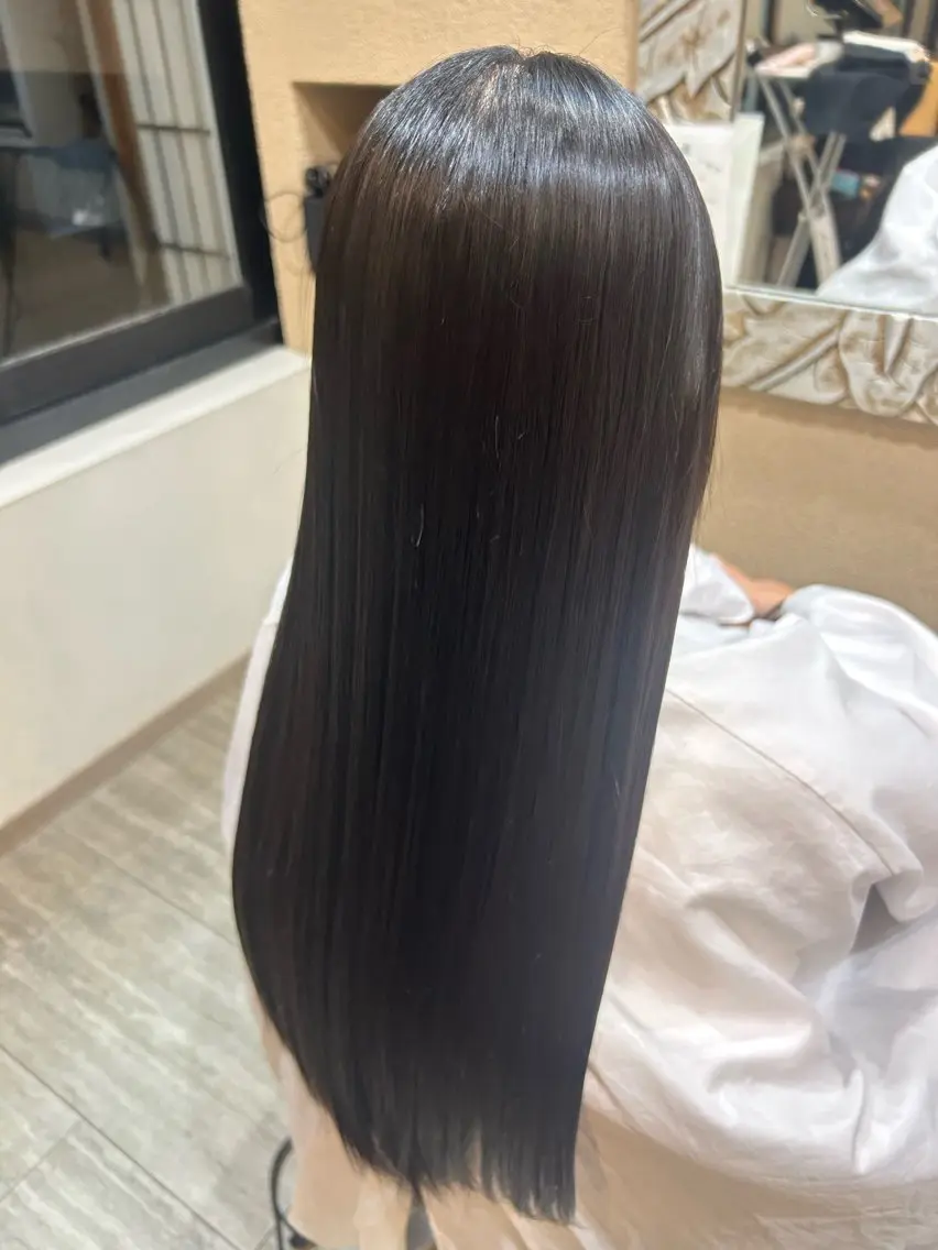 ✨💐初回限定💐✨カット+縮毛矯正+うるつやトリートメント✂️💁♀️✨¥12650の写真