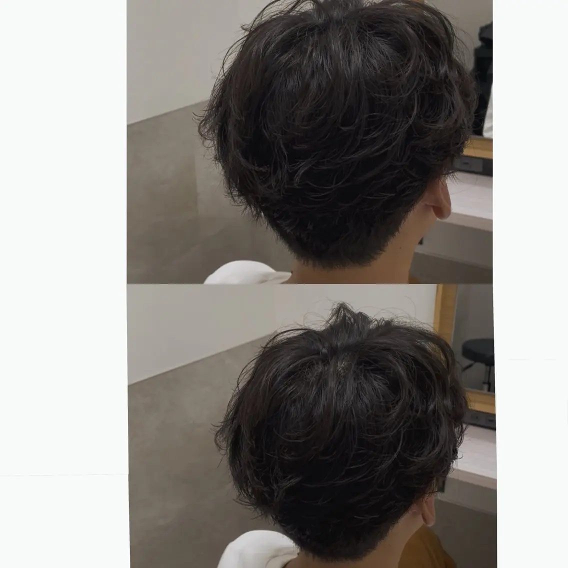 ミディアム ミディアムパーマ カット BLEACH 🟥 PERM 天神🏆のヘアスタイル