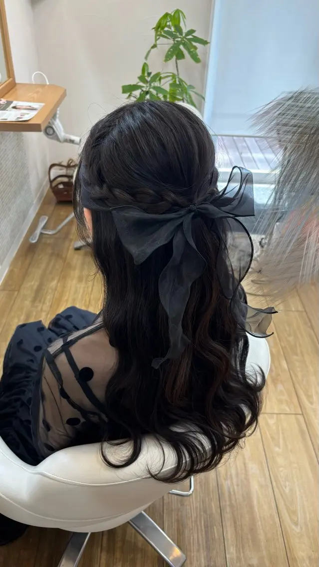 🎀結婚式やイベントなどのヘアセット🎀の写真