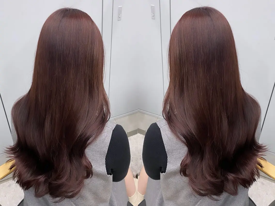 ロング ヘアカラー AKANE 【zina新宿】のヘアスタイル