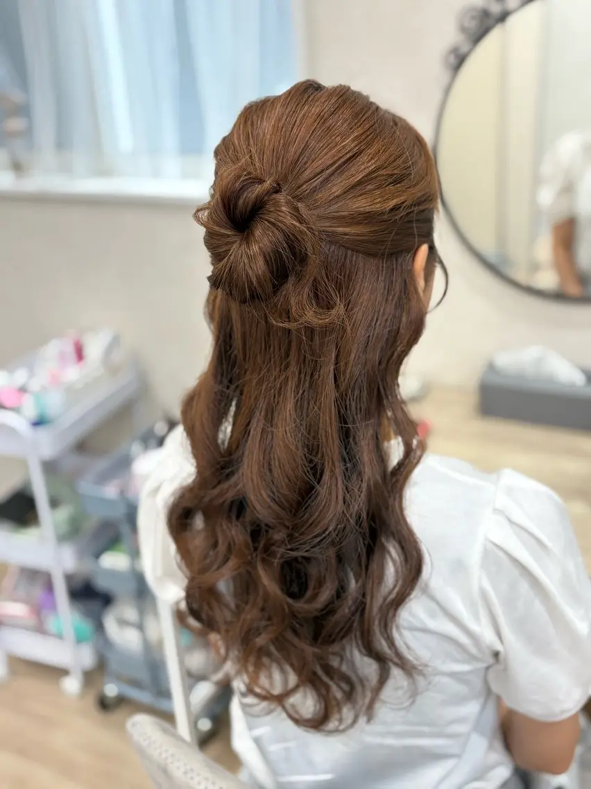 ヘアアレンジ ヘアセット Charmoi 枚方 Yuukiのマツエク・マツパデザイン