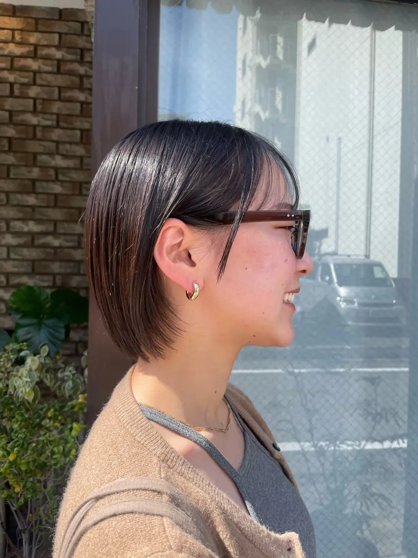 ショート カット トリートメント かりん髪質改善 /メンズカットのヘアスタイル