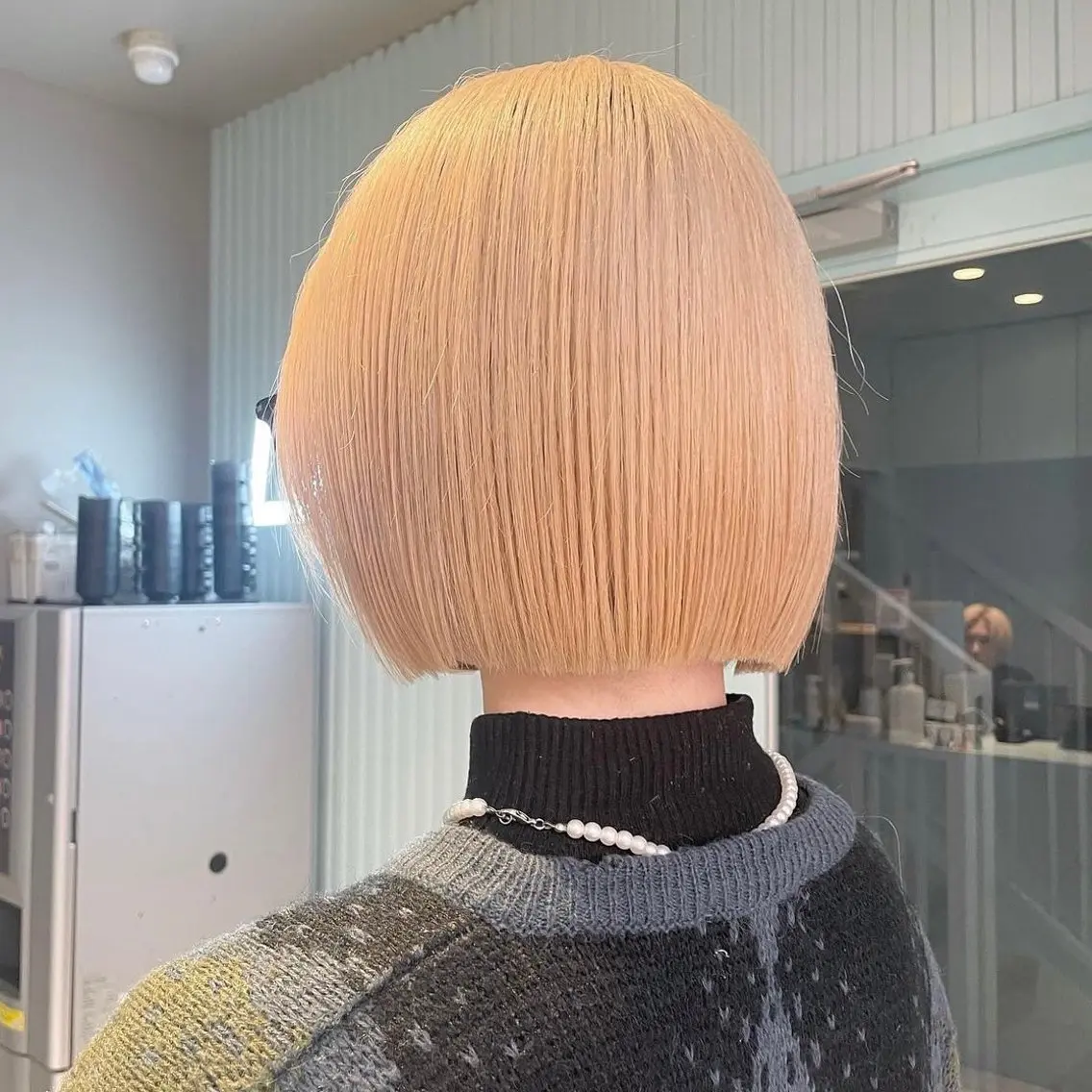 ミディアム カラー 【美髪矯正/絹髪】 🎀hinano🎀のヘアスタイル