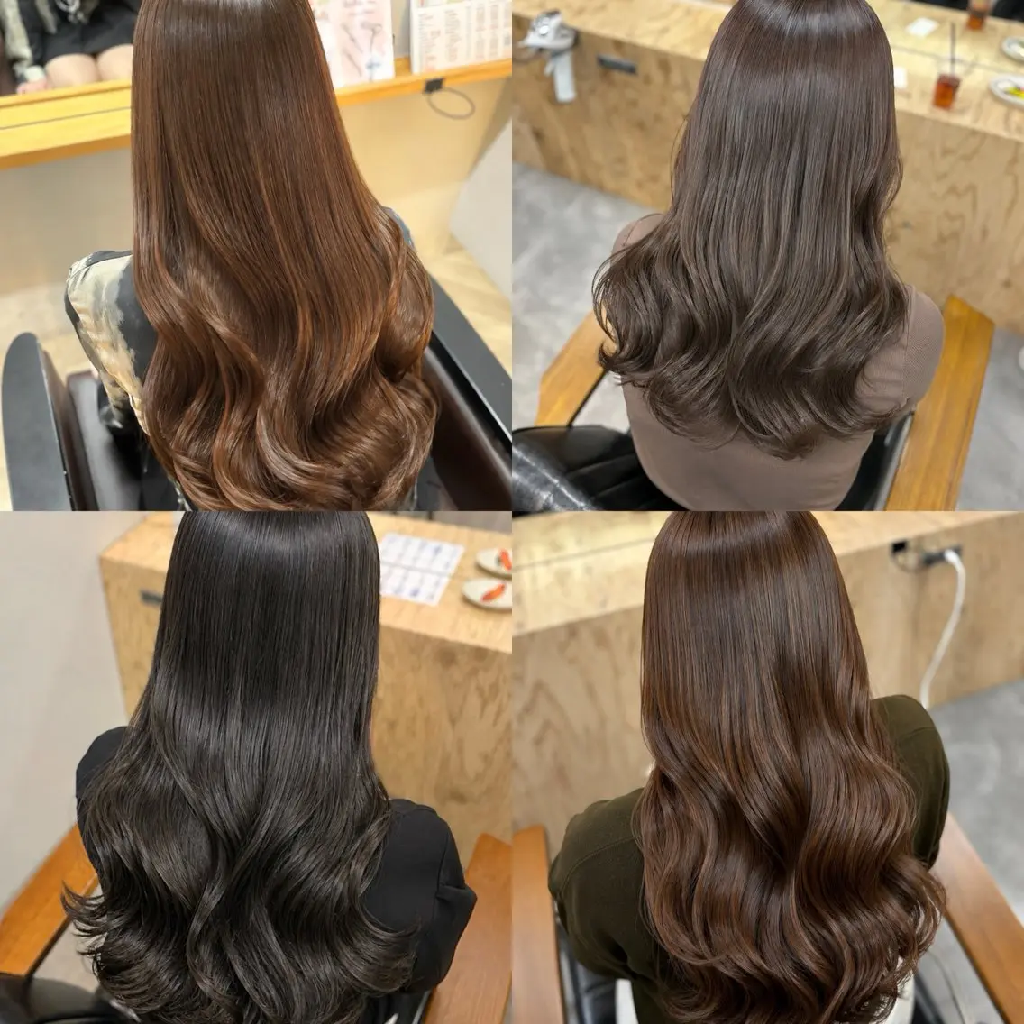 ロング 縮毛矯正 縮毛矯正 トリートメント 縮毛矯正/髪質改善 /nuup岩田のヘアスタイル