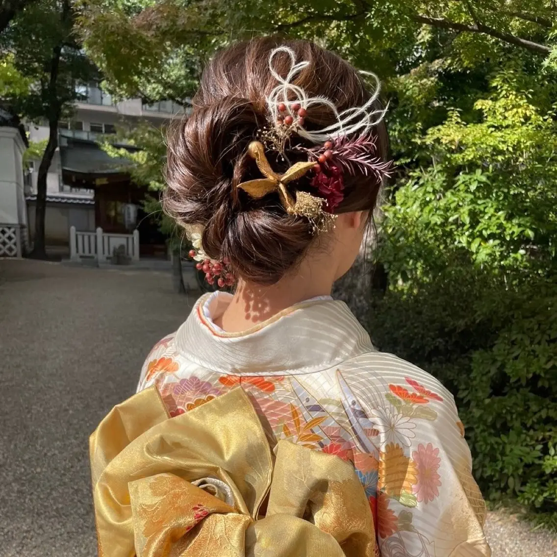 着付け AYU / MODE K's 松原のヘアスタイル