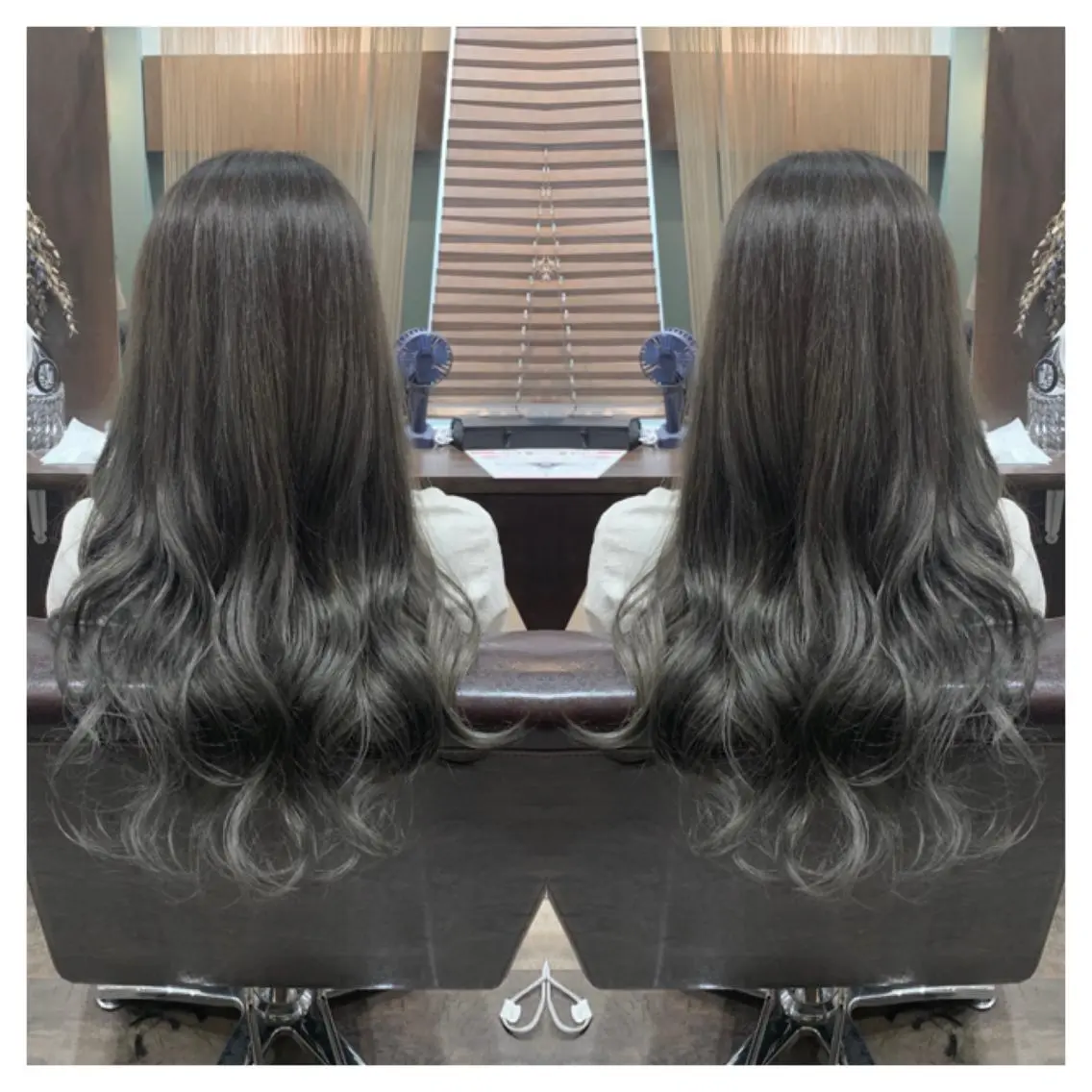 ロング カラー ヘアカラー トリートメント 村山 茉衣のヘアスタイル