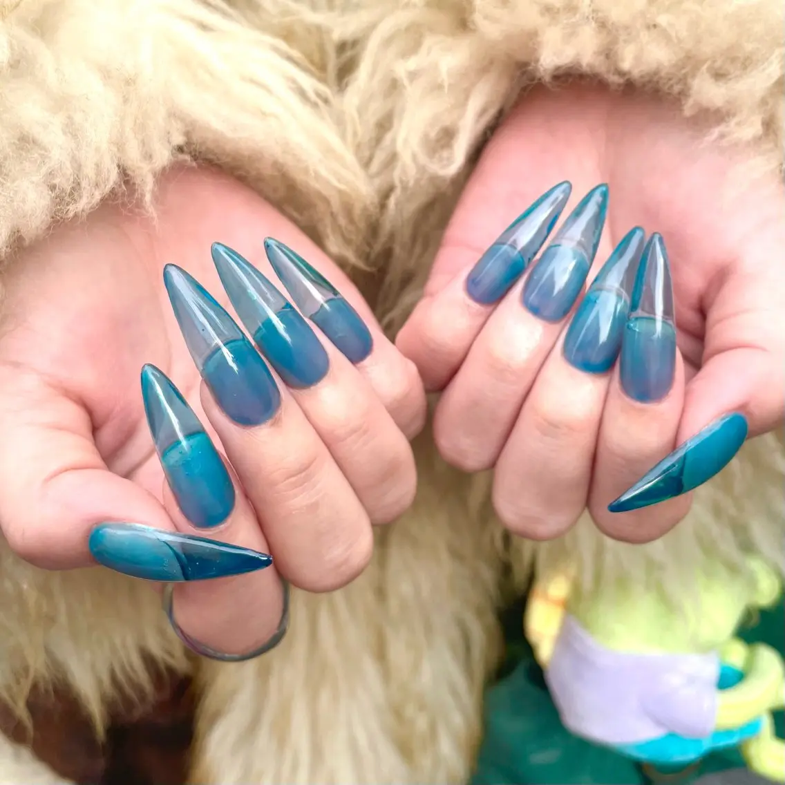 ※営業時間外施術【Gel-x】(長さだし10本)オフなし ワンカラーの写真