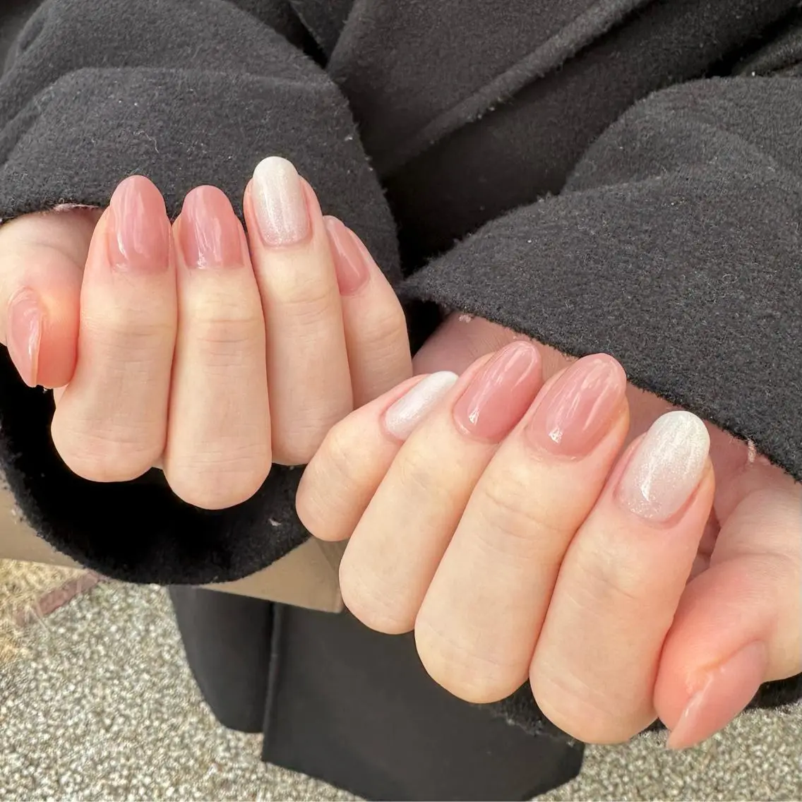 ネイル ホワイト cocoro nail salonのネイルデザイン