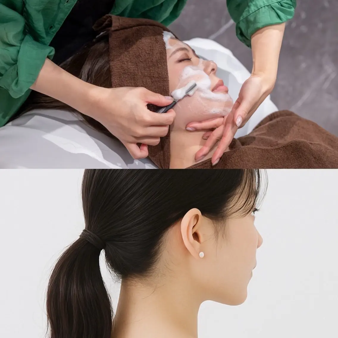 美肌フェイシャルシェービング🌿CCクリームお仕上げ✨💆🏻‍♀️の写真