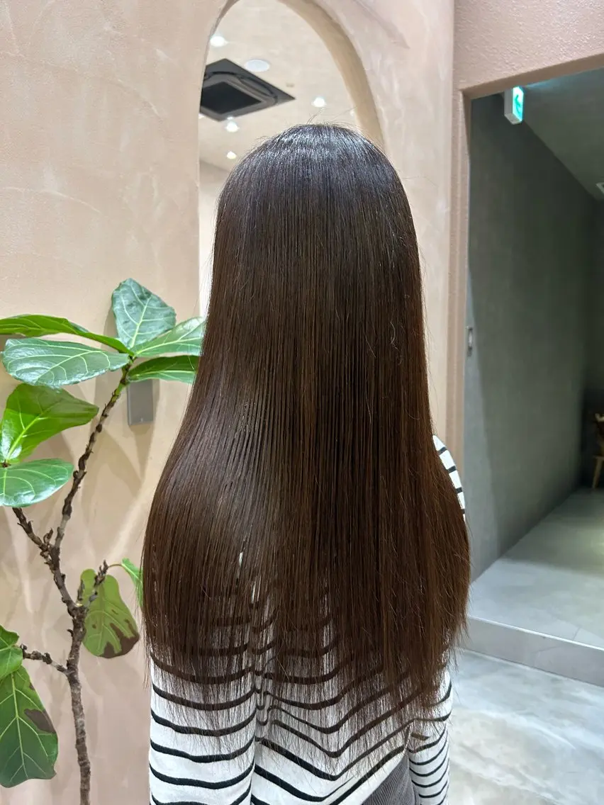 ロング 美髪トリートメント✨ たけとら🐯のヘアスタイル