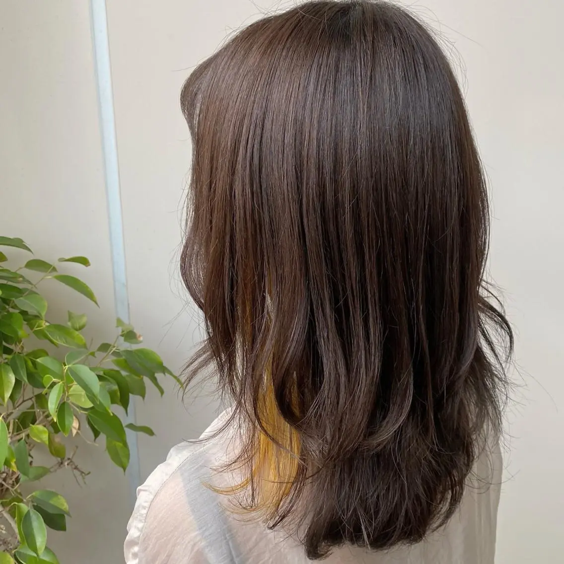 ミディアム シールエクステ✨️韓 国羽エクステ🪽和希のヘアスタイル