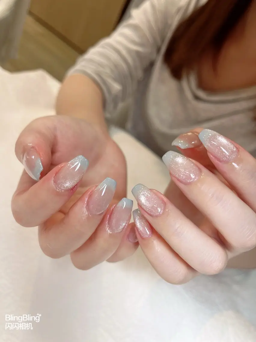 【ins流行り】マグネット+グラデーション(カラー/フラッシュ)の写真