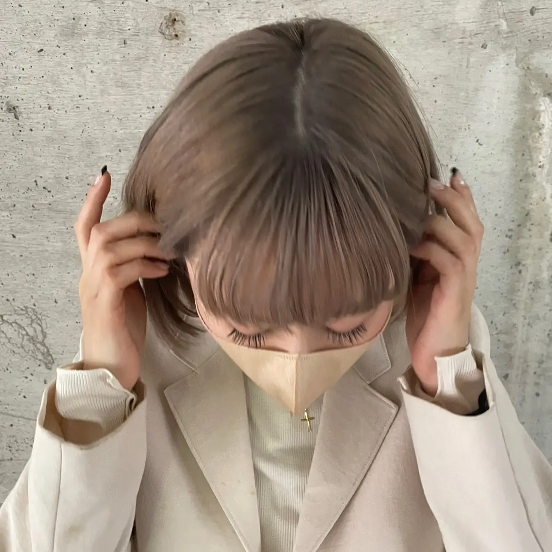 ショート カラー カット 小森 永のヘアスタイル