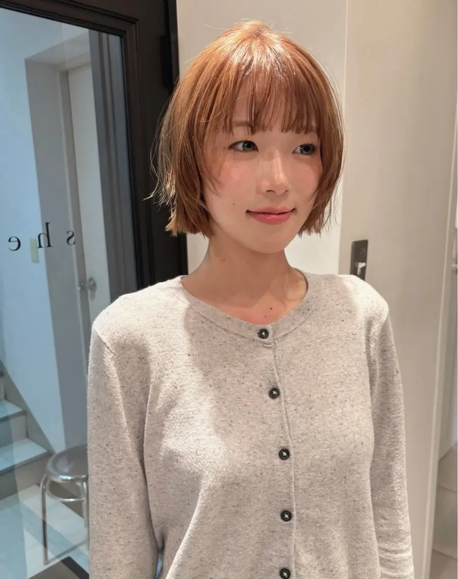 カラー ヘアカラー rizu🤎/ 透明感カラーのヘアスタイル