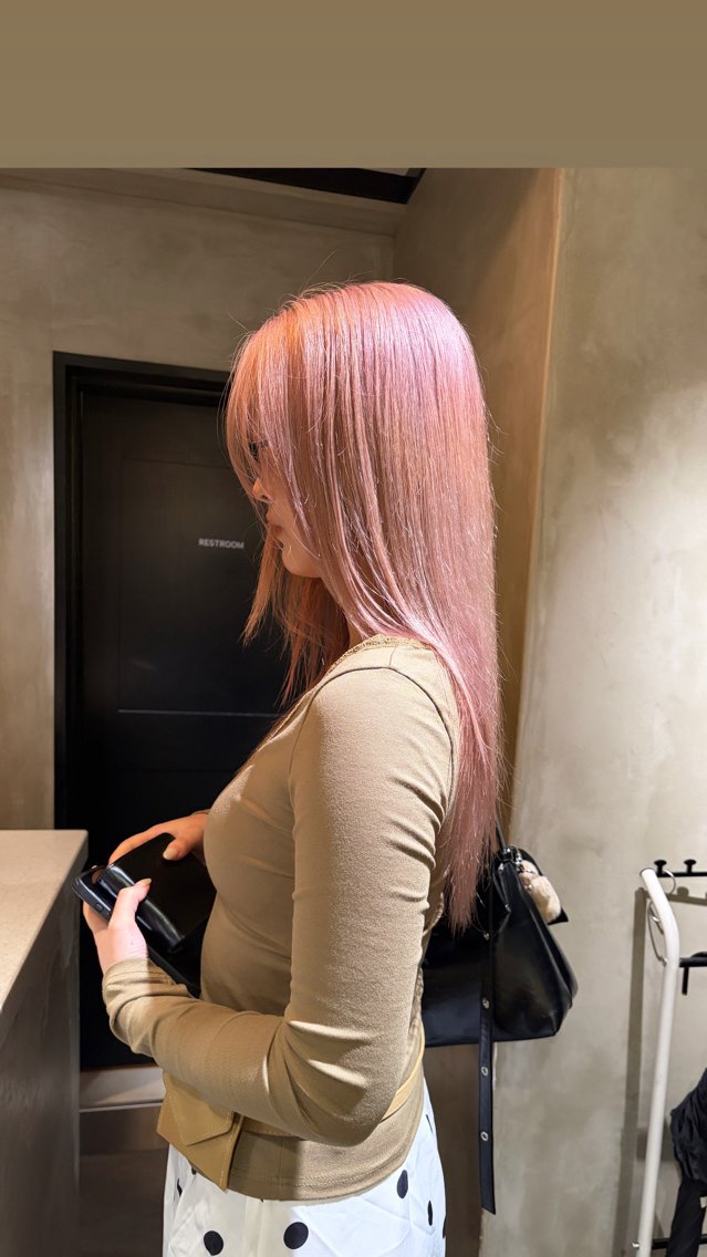 ロング カラー ヘアカラー タナカ カナ🫧のヘアスタイル