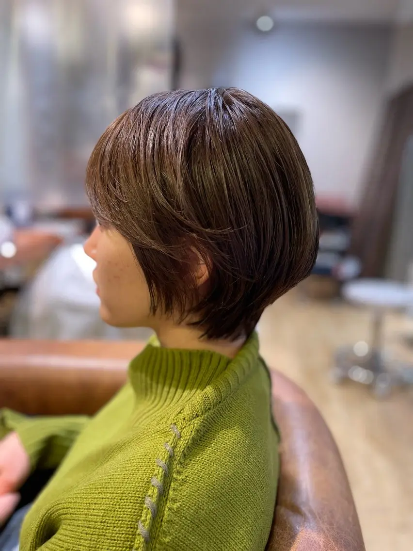 ショート カット ヘアカラー Attirer Kaiのヘアスタイル