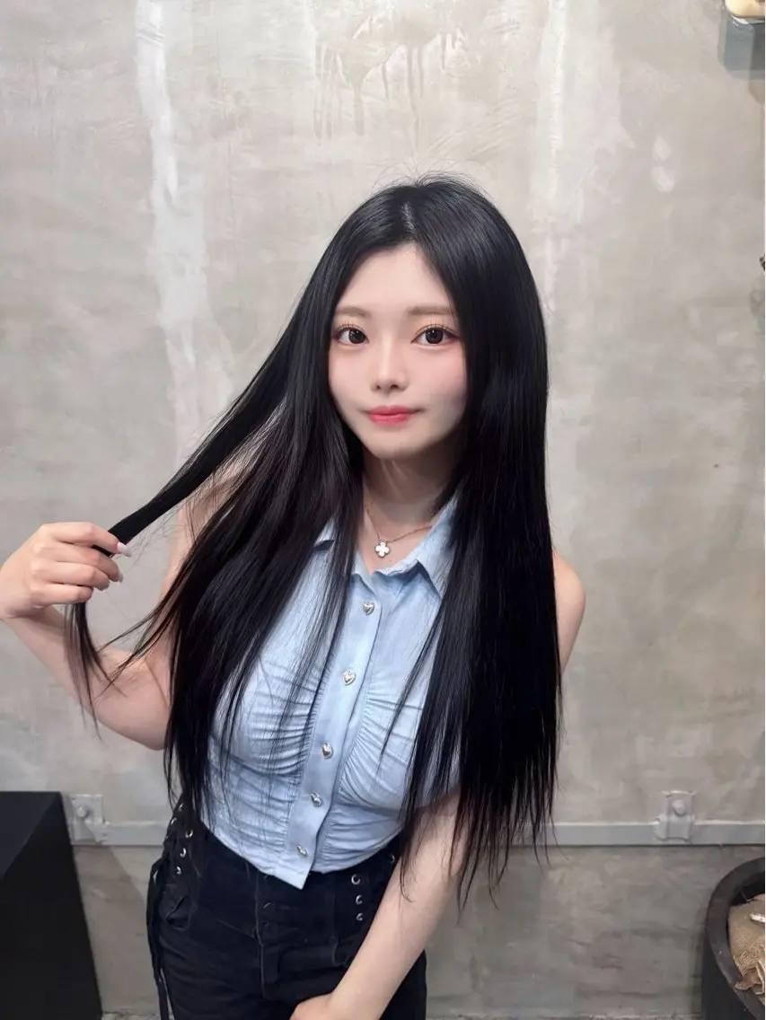 ロング ロング プルエクステ リエコー　Ryoyaのヘアスタイル
