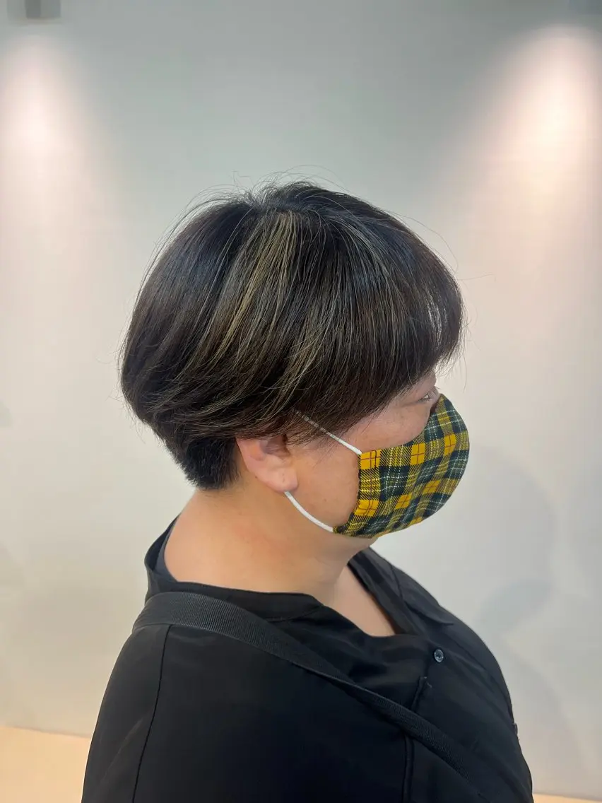 ショート 土田 莉来のヘアスタイル