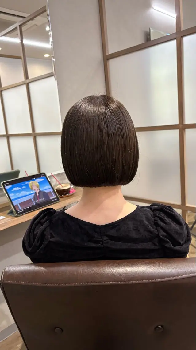 ミディアム ボブ 髪質改善 アスナ /本日空きあり◎のヘアスタイル