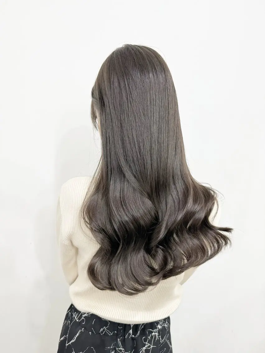ロング ロング 【ioe岡本】🐶 向井歩のヘアスタイル