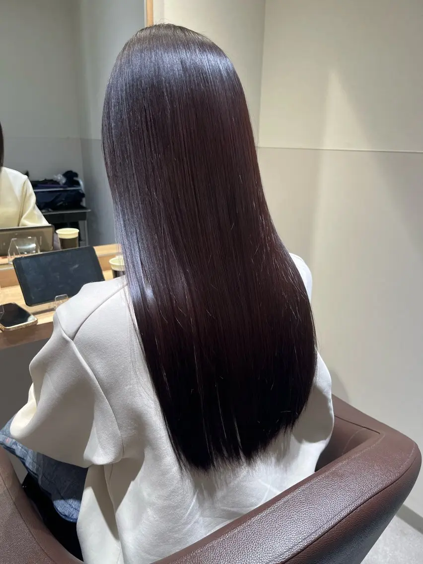 ロング ヘアカラー トリートメント 伊藤 俊平のヘアスタイル