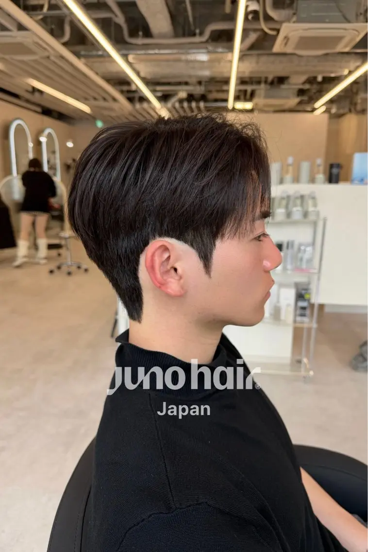 メンズ カット パーマ 韓国式ダウンパーマ 🇰🇷櫻井健のヘアスタイル