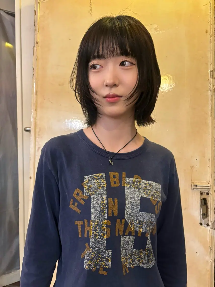 ショート ボブ ウルフカット カット ヘアカラー ヒラカホ/目黒/ ブリーチ/似合わせのヘアスタイル