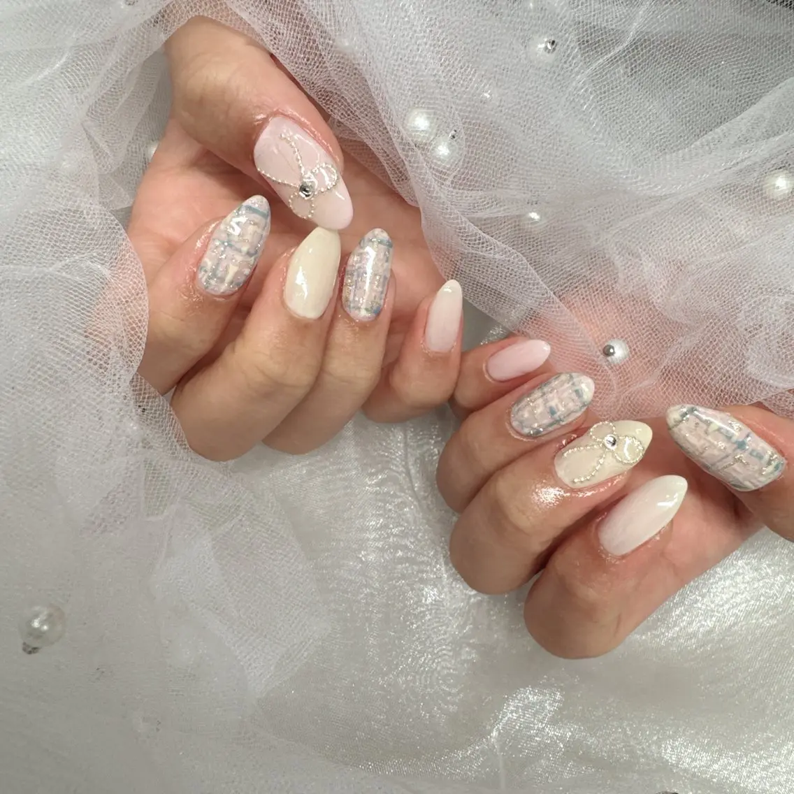 ネイル ハンドネイル ☁️BLITZ 🎀笠原雪音🎀のネイルデザイン