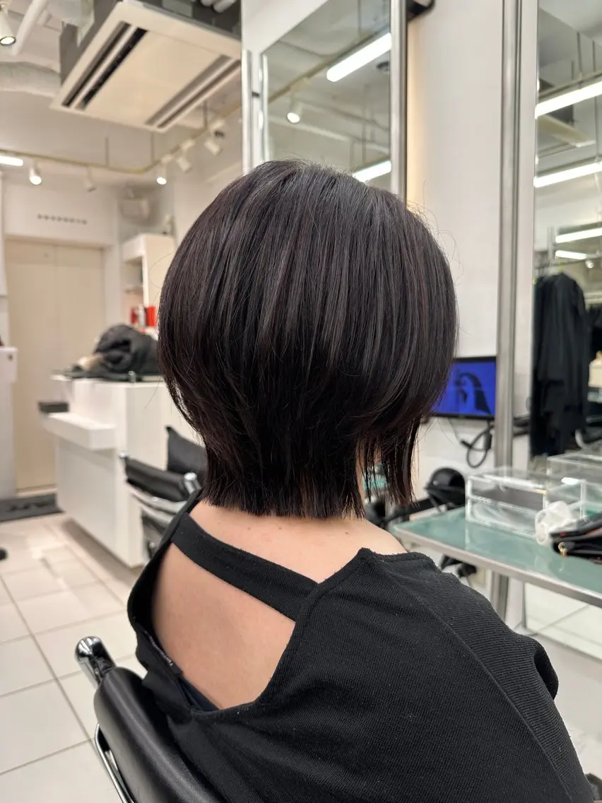 ミディアム 高橋 沙央のヘアスタイル