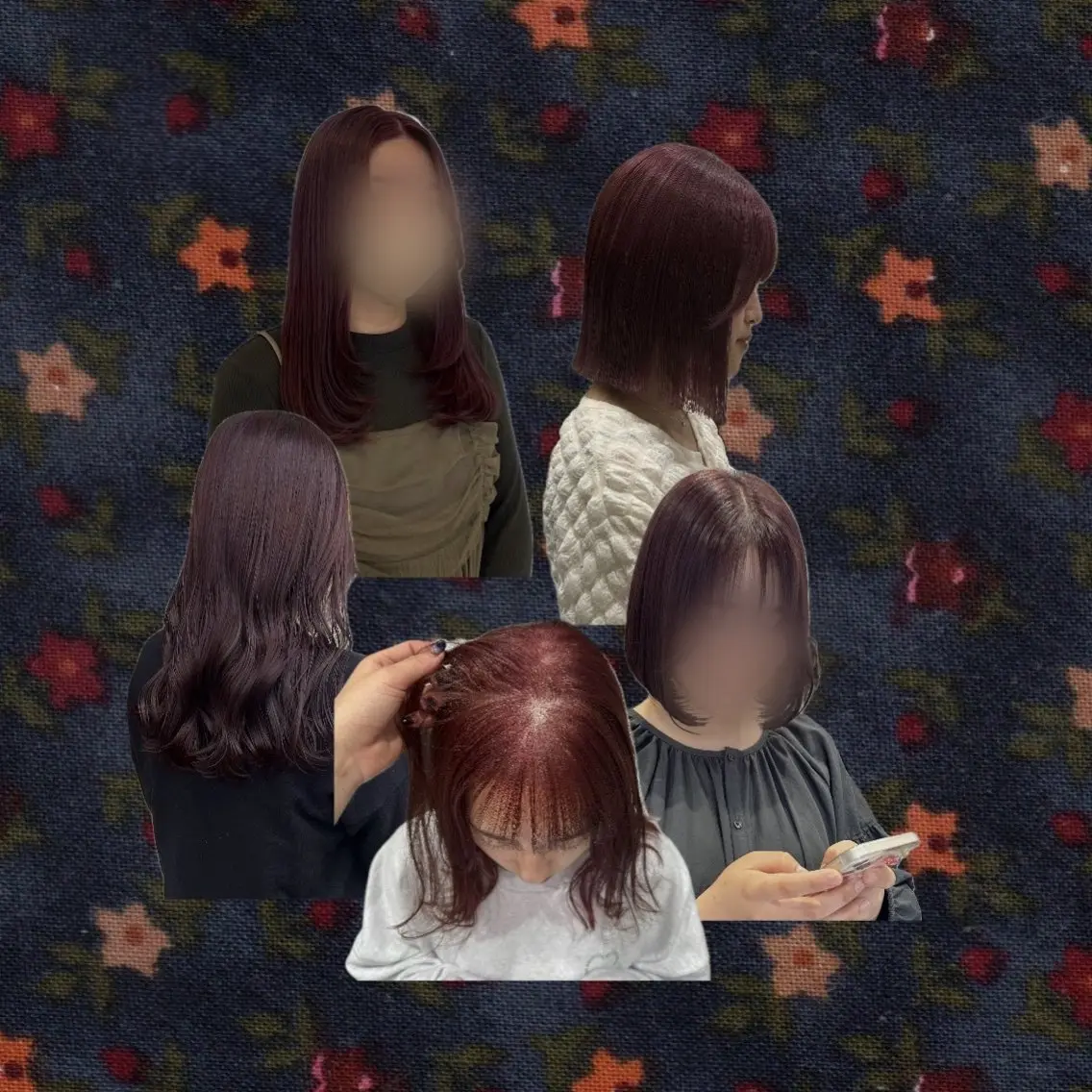 カラー ヘアカラー 中井亜未/ 姫路ボブのヘアスタイル