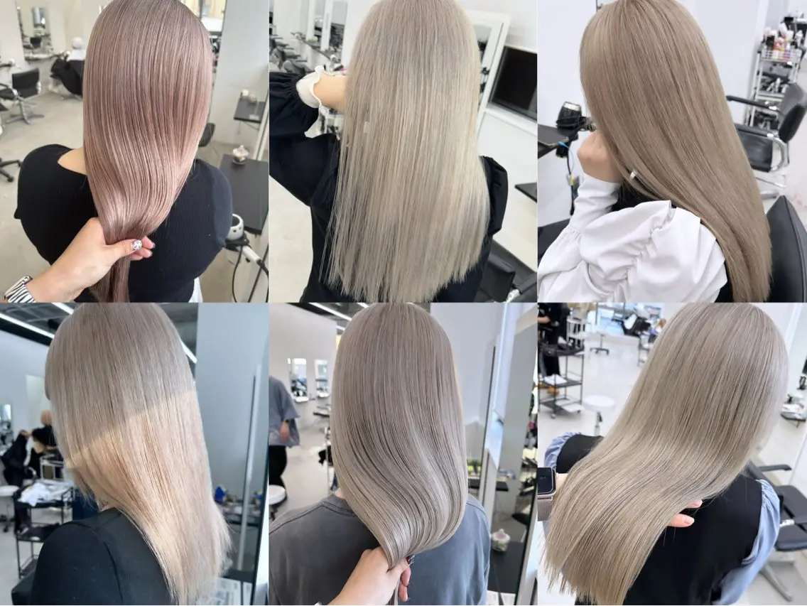 ロング カラー 原宿ハイトーンカラー 🌼みるい🌼のヘアスタイル
