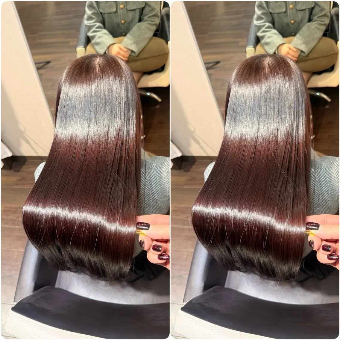 ロング カラー カット ヘアカラー トリートメント ヘッドスパ 🌹ULTOWA🌹 髪質改善/縮毛/店長のヘアスタイル