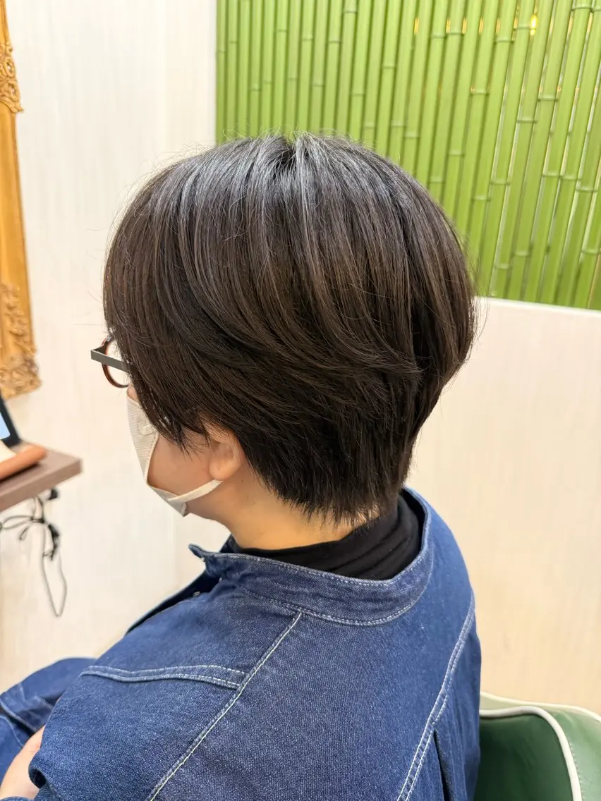 ショート ショートヘア 矢内 結菜のヘアスタイル