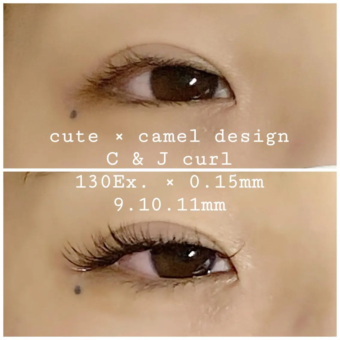 マツエク・マツパ mimośa. EyeDesignのマツエク・マツパデザイン