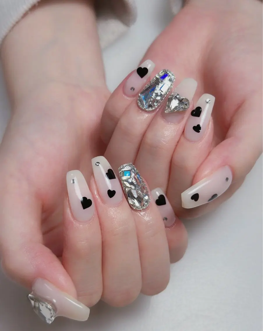 ネイル オーロラネイル 長さ出し フットネイル ラメ(グリッター) ラメグラデーション ハンドネイル 👍thumbs up nail👍のネイルデザイン