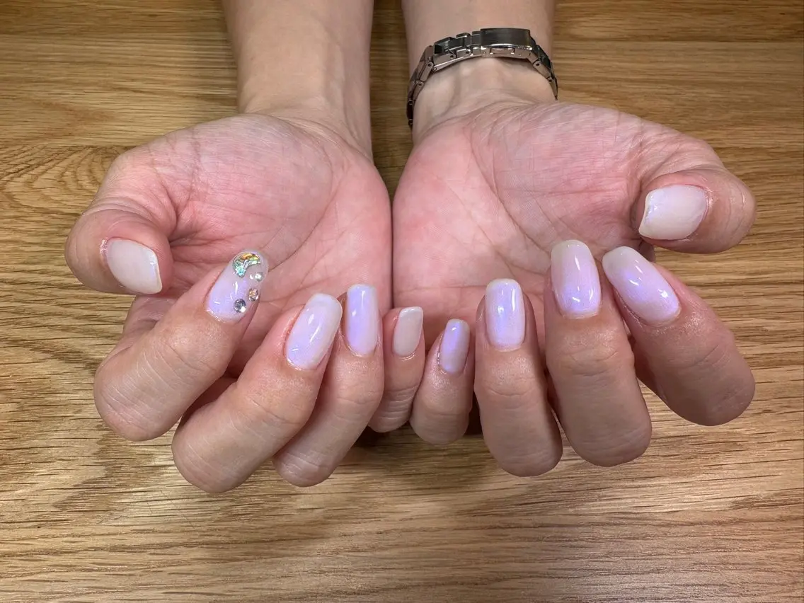 ネイル オーロラネイル nail salon soi(ソア)のネイルデザイン