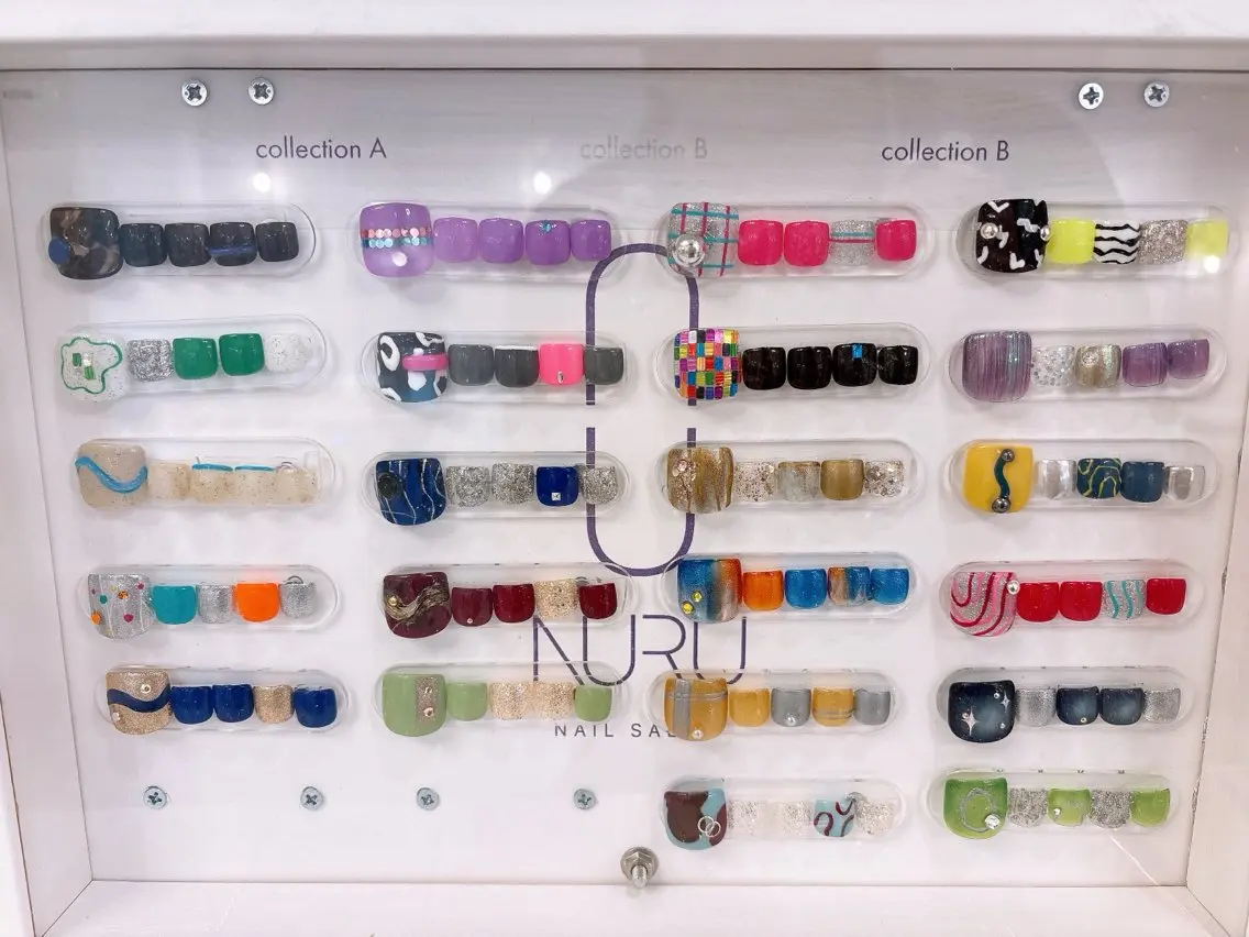 ネイル ハンドネイル フットネイル NURU NAIL ヌルネイル新宿のネイルデザイン