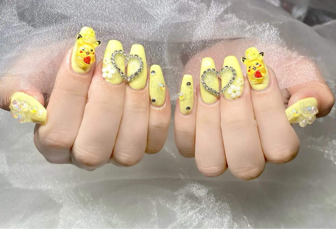 ネイル ハンドネイル ハンドケア Hi beauty 渋谷のネイルデザイン