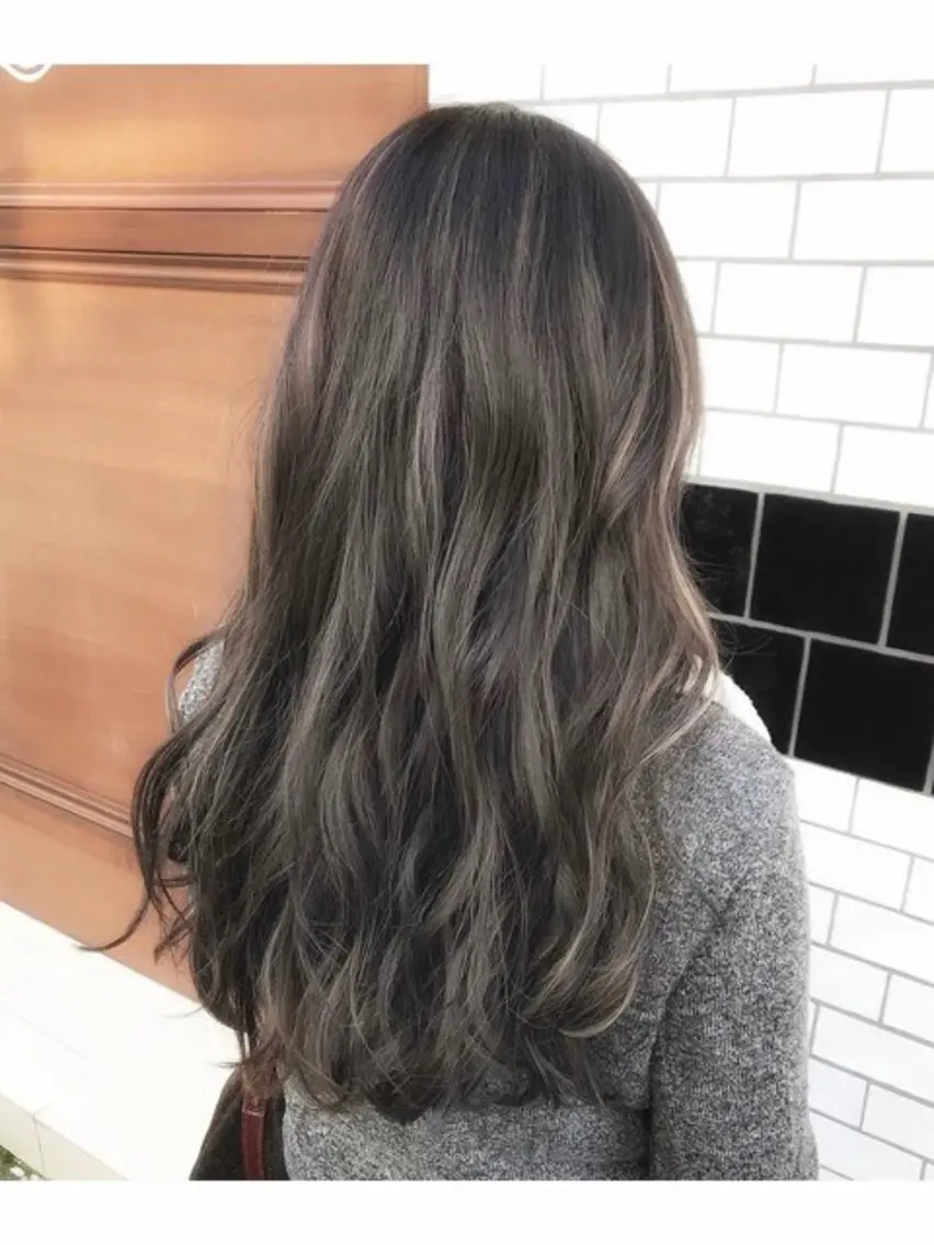 ロング カット ヘアカラー 艶髪/暖色カラー🌹 ⭐︎KOHEYのヘアスタイル