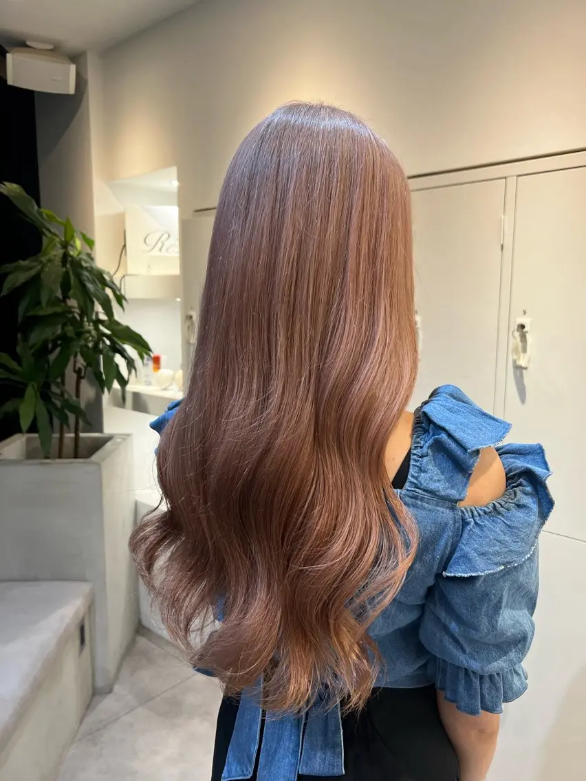 ロング カット ヘアカラー トリートメント ♡可愛い艶髪特化♡ 艶髪先生のヘアスタイル